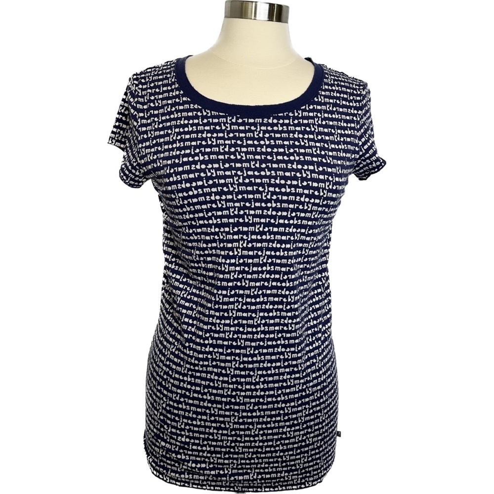 Marc Jacobs Monogram Logo T-Shirt size Small